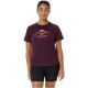 ASICS Fujitrail Logo SS Top 2012D432-501 Burgundy L