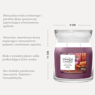 2. Medium Candle AUTUMN DAYDREAM YANKEE