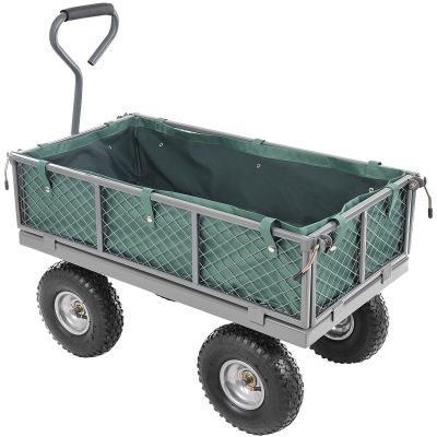 11. GARDEN TROLLEY, WHEELBAR, TRAILER 270KG
