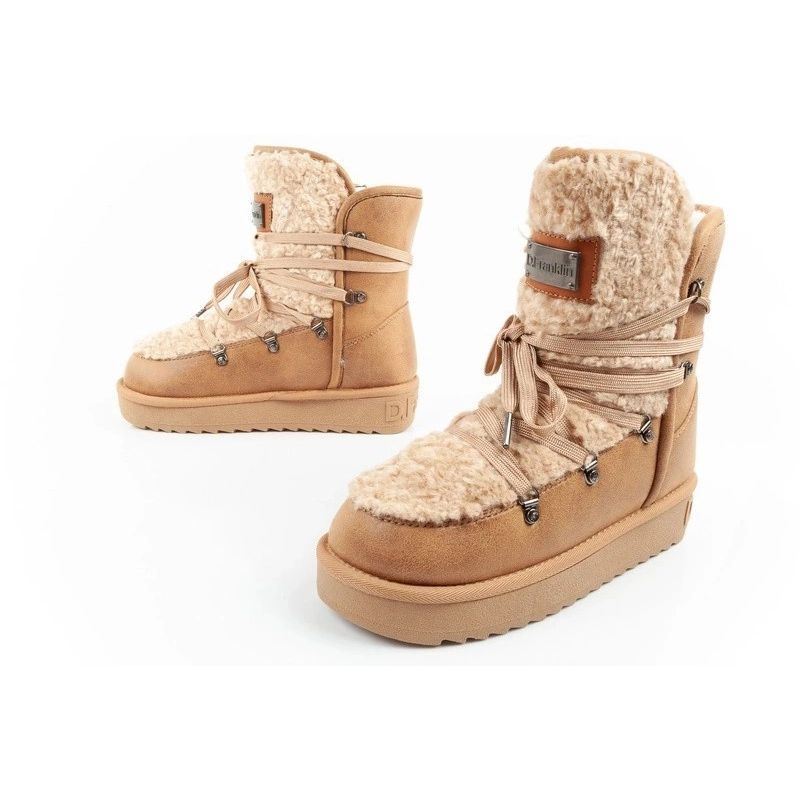 9. D.Franklin children's winter snow boots, fashionable fur lining, insulated