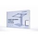6. GEMBIRD NOTEBOOK STAND WITH HEIGHT ADJUSTMENT 15.6, SILVER