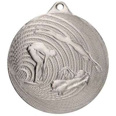 9. STEEL MEDAL SWIMMING FI 70 MMC3074 - SILVER