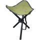 8. FISHING CHAIR TOURIST FOLDING STOOL GREEN 29x29x35CM