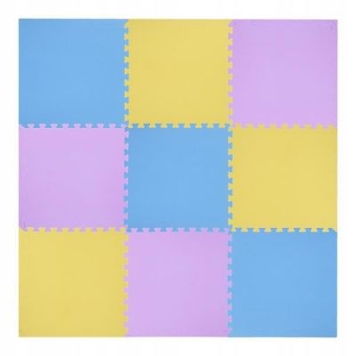 One Fitness MP10 Multipack Puzzle Mat Yellow-Blue-Purple