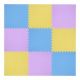 One Fitness MP10 Multipack Puzzle Mat Yellow-Blue-Purple