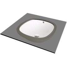 Under-counter ceramic washbasin