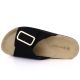 3. Women's black beach flip-flops Potocki GN17309