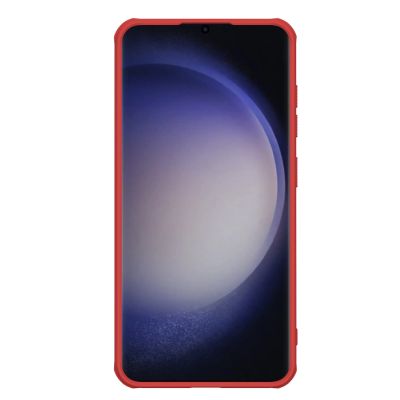 4. Nillkin Super Frosted Shield Pro armored case for Samsung Galaxy S24+ - red
