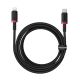 Baseus Dura Type C Cable 20W 2m (Red-Black)
