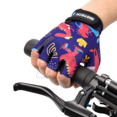 5. Meteor Kids Dino cars Jr 17391 cycling gloves size M