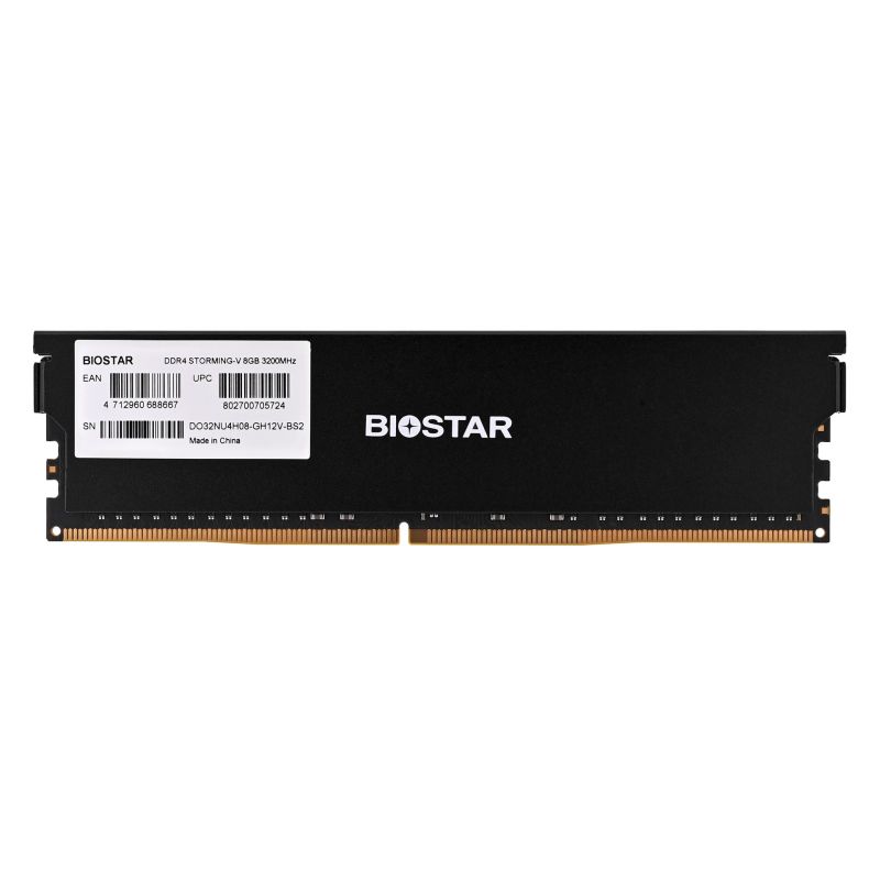 3. DDR4 Biostar 8GB 3200MHz Heatsink Storming Vseries memory