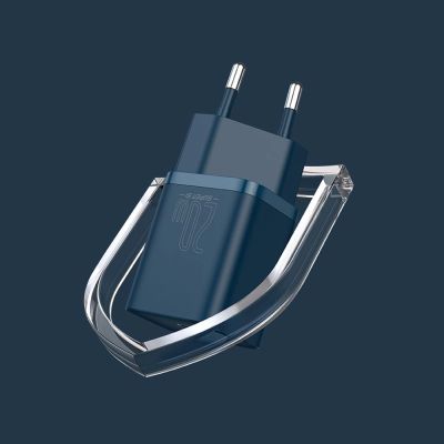 14. Baseus Super Si 1C fast charger USB Type C 20W Power Delivery + USB Type C - Lightning cable 1m blue (TZCCSUP-B03)