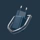 14. Baseus Super Si 1C fast charger USB Type C 20W Power Delivery + USB Type C - Lightning cable 1m blue (TZCCSUP-B03)