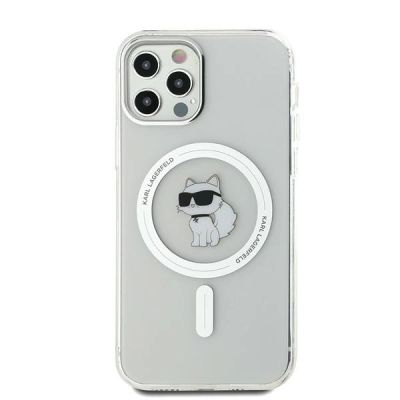 3. Karl Lagerfeld IML Choupette MagSafe case for iPhone 12 / 12 Pro - transparent