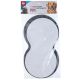 4. RUBBER-COATED DOG BOWL BASE