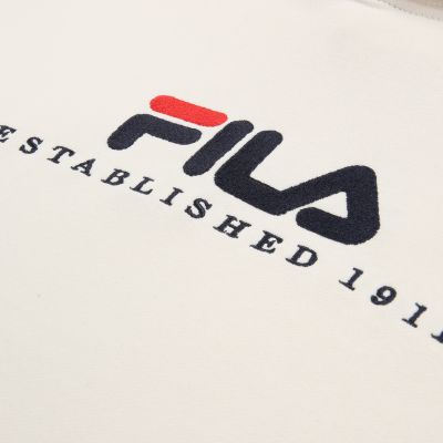 6. Fila Valsera cream sweatshirt FAU0227 10010