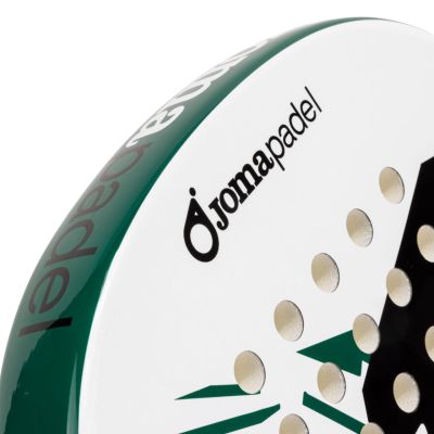 8. Joma Master Padel Racket white-green 401905 709