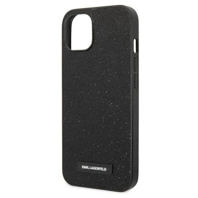 6. Karl Lagerfeld KLHCP14MG2ELK iPhone 14 Plus 6.7 "hardcase black / black Glitter Plaque Logo