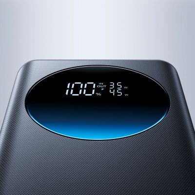 10. Joyroom JR-PBF02 Pro 20000 mAh 45W Powerbank with Digital Display 2x USB-A 2x USB-C - Black