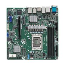 ASRock W680D4U-2L2T/G5 Motherboard, 1x LGA1700, Intel Core 12th/13th Gen, W680 (4x DIMM, SATA, 1x M.2, 2x GbE, 2x 10GbE, IPMI)