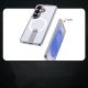 3. Hybrid Armor X Case for Samsung Galaxy S26 with Stand, Compatible with MagSafe - Transparent