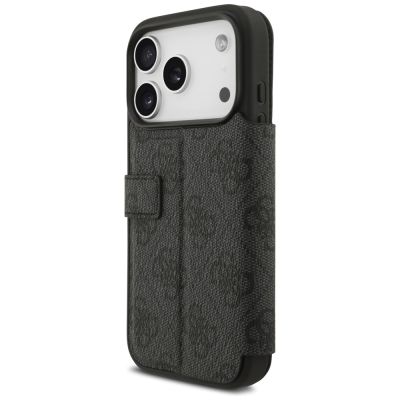 5. Guess Book 4G Metal Logo Case for iPhone 17 Pro - Black