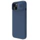 3. Nillkin CamShield Magnetic Silicone Case iPhone 14 Plus Magnetic MagSafe Cover with Camera Protector Blue