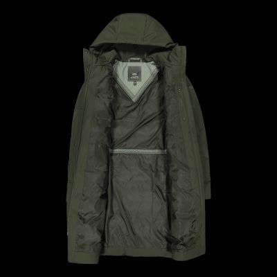 9. CMP women's hooded coat, insulated, waterproof, green (34K0096/F905)