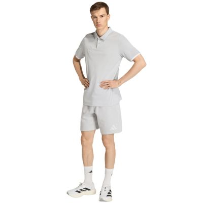 7. Men's adidas Entrada 26 Polo T-shirt gray JZ6662