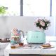 13. SMEG TSF01PGEU toaster pastel green