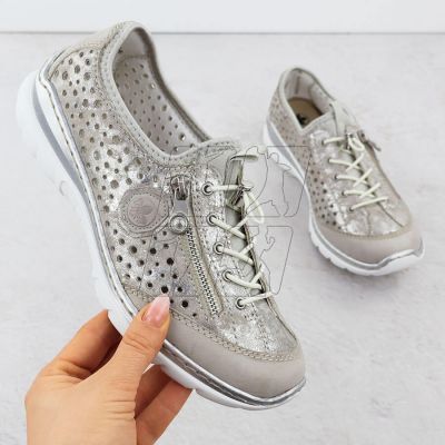 Rieker W L32P6-90 RKR764 openwork shoes