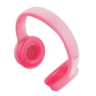 3. TRUST Nouna Wireless Kids pink headphones