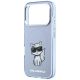 6. Karl Lagerfeld IML Choupette Body Sketch Print MagSafe Case for iPhone 17 Pro / 18 Pro - Light Pink
