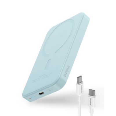2. Baseus mini power bank 5000mAh 20W + USB-C cable (20V/3A) - blue