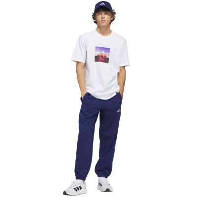 6. Men's adidas Summer Heat Graphic T-shirt white JZ7545