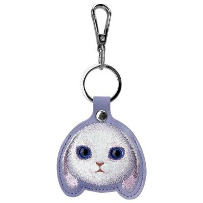 4. Nimmy Big Eyed Pet 2.0 Rabbit 3-in-1 Phone Bag + Wallet + Tracker Case - Purple