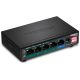 TRENDnet Switch 5-Port Gbit PoE+ 60W Metall