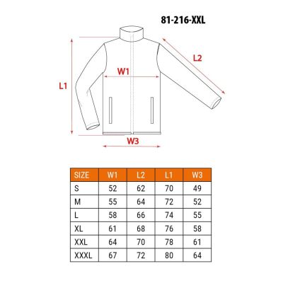 2. NEO tools 81-216-XXL workwear jacket