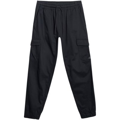9. Men's trousers 4F CAS M1210 deep black 4FWAW25TTROM1210 20S