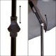 20. GARDEN PARASOL 185 CM ANTHRACITE