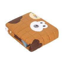 PREMIUM cotton weighted blanket, sensory blanket for children, 100x150 cm, 4 kg, rabbits