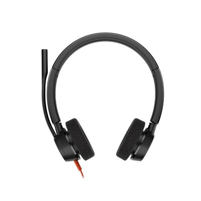 260. Poly Blackwire 3325 Stereo MS Teams Certified USB-C Headset +3.5mm Plug +USB-C/A Adapter 8X222AA