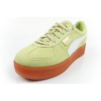 3. Puma women's shoes sports sneakers Palermo platform fashionable green