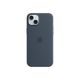6. Apple Silicone Case with MagSafe Storm Blue, for Apple iPhone 15 Plus, MT123ZM/A