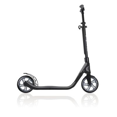 14. Globber ONE NL 205 City Scooter / Black-Charcoal Grey 477-100
