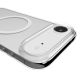 5. Puro Lite Mag TPU+PC Case Compatible with MagSafe for iPhone 17 Air - Transparent with White Ring