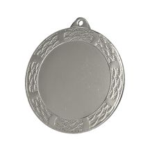 General silver medal with space for a sticker