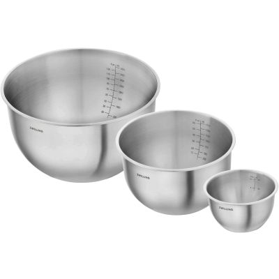 ZWILLING FRESH & SAVE Set of 3 Steel Bowls