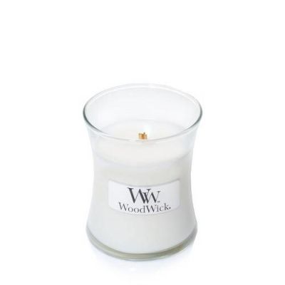 Small candle WHITE TEA & JASMINE WOODWICK
