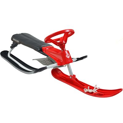 8. Hamax Sno Blade Ski Sleds Gray/Red